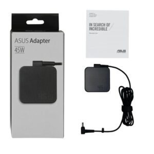 ASUS 45W Laptop Charger (Model AD2037M20) - Compact Power Adapter for ASUS Laptops, 20V 2.5A Output, Black
