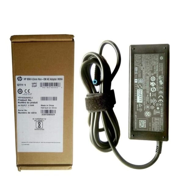 hp original charger blue pin